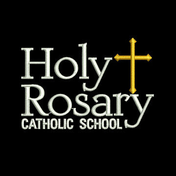 Holy Rosary Navy Blue School Uniform Shirt - with Embroidered Logo